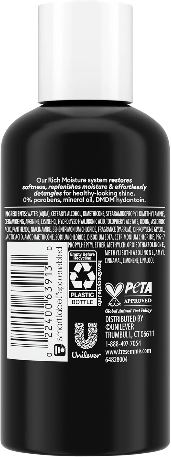 نرم کننده موی سر TRESemmé مدل Moisture Rich حجم 88 میلی لیتر