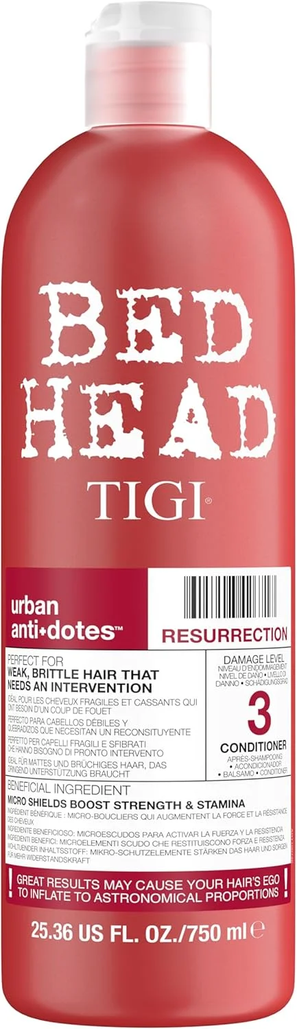 نرم کننده موهای آسیب دیده تی جی آی Bed Head by Urban Antidotes Resurrection حجم 750 میلی لیتر