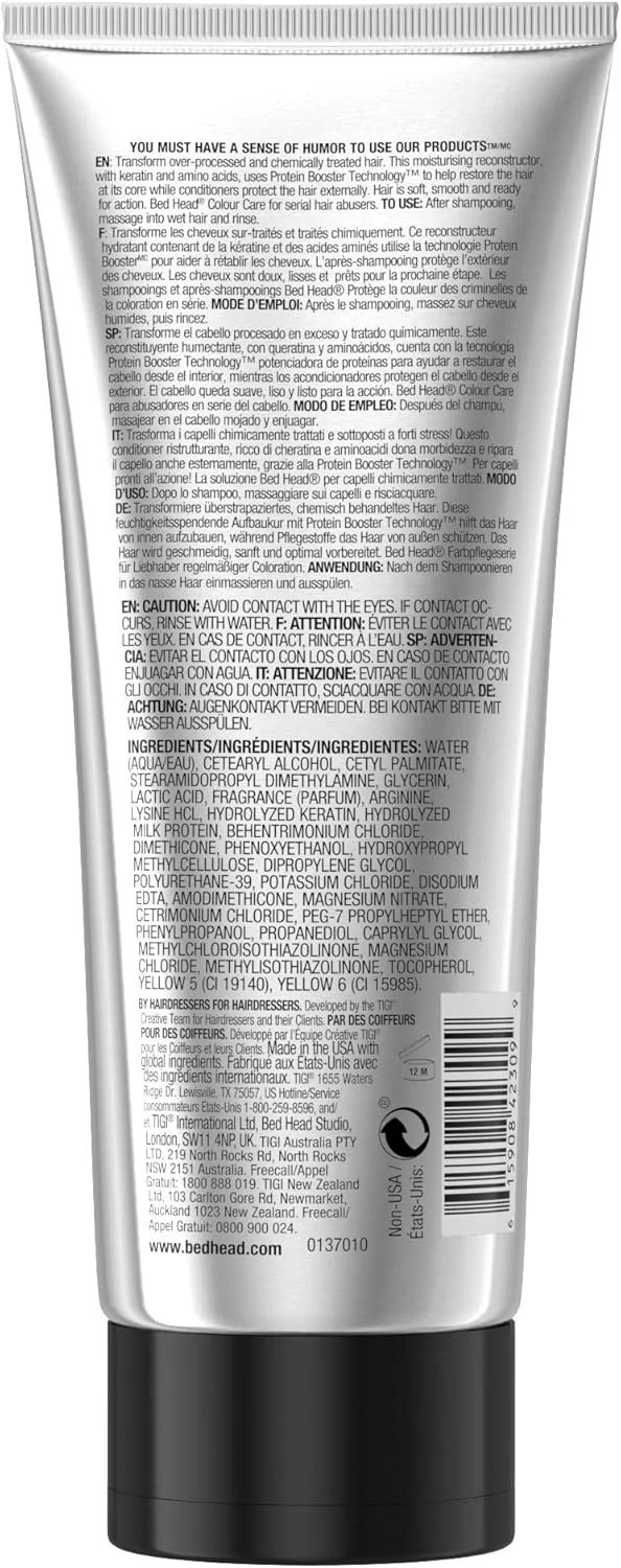 نرم کننده موهای بلوند آسیب دیده تیگی بد هد دامب بلوند 200 میلی لیتر