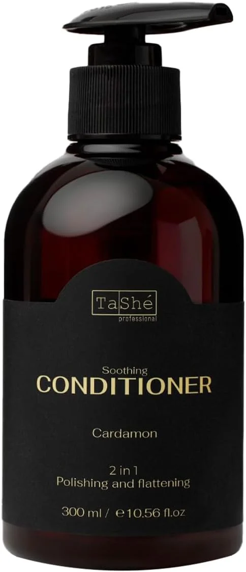 نرم کننده موی حرفه ای تاشه مدل "هل" 2 در 1 - نرم کننده معطر با شی باتر، بیوتین، پروتئین برنج و گندم - ترمیم و رطوبت رسانی - 300 میلی لیتر