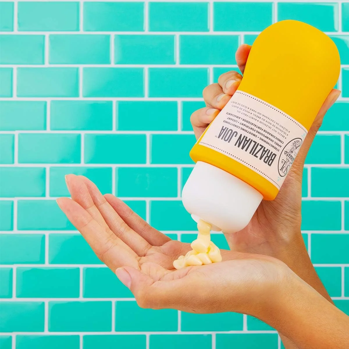 نرم کننده تقویت کننده و صاف کننده مو سول دی ژانیرو مدل Brazilian Joia حجم 295 میلی لیتر