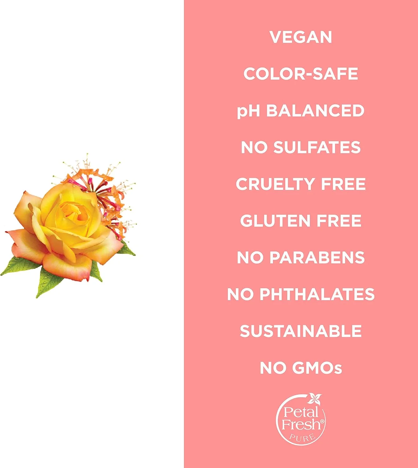 نرم کننده مو گل رز و پیچ امین الدوله پتال فرش پیور، نرم کننده قوی، مناسب انواع مو، حاوی روغن های ضروری طبیعی، وگان و بدون تست حیوانی، 473 میلی لیتر