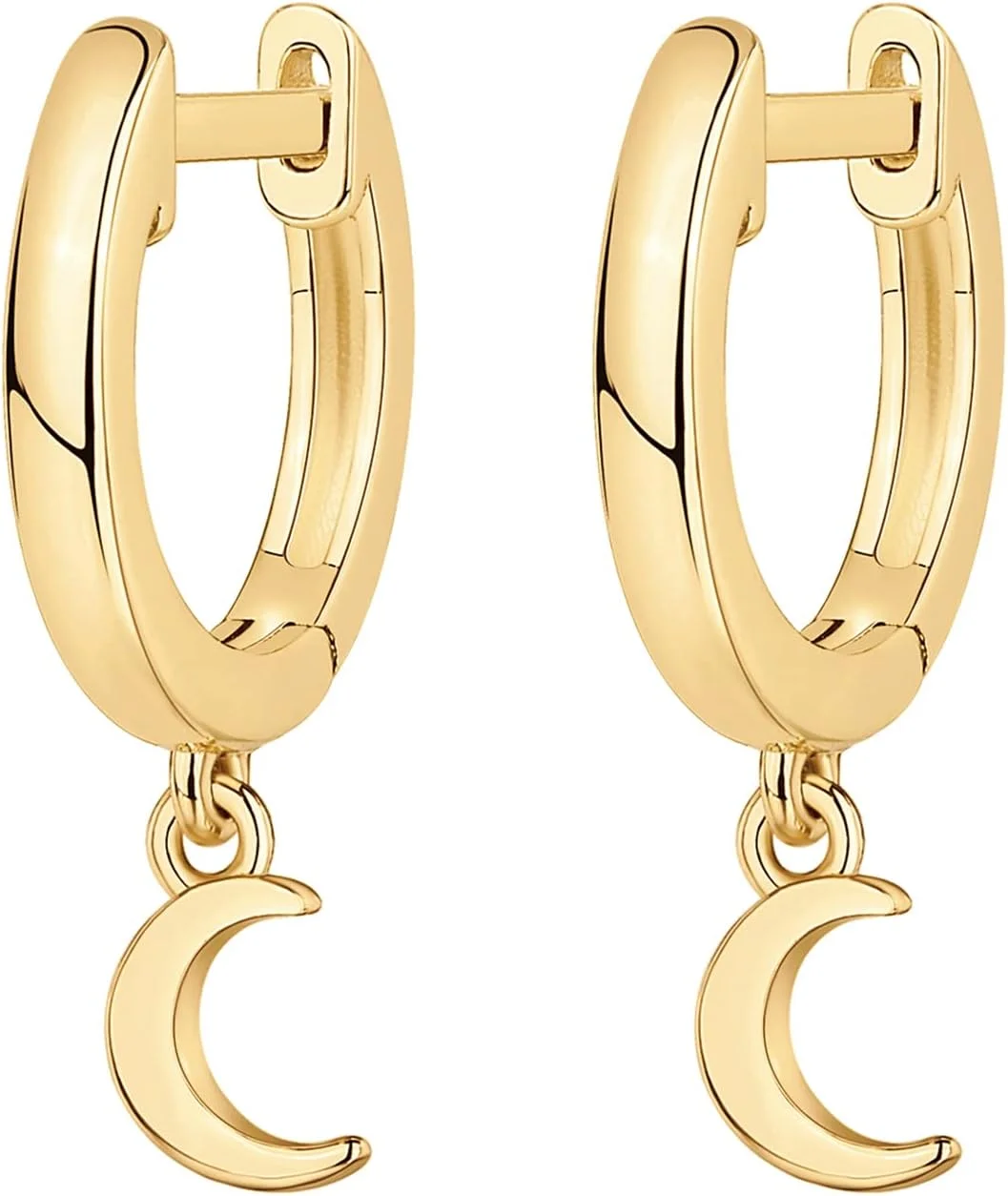 گوشواره های آویزی/آویز سبک وزن زنانه پاوی با روکش طلای 14 عیار و پایه نقره استرلینگ S925 | زیورآلات مذهبی: صلیب، چشم نظر، شبدر، سلتیک | گوشواره های ظریف برای زنان گوشواره های آویزی/آویز سبک وزن زنانه پاوی با روکش طلای 14 عیار و پایه نقره استرلینگ S925 | زیورآلات مذهبی: صلیب، چشم نظر، شبدر، سلتیک | گوشواره های ظریف برای زنان