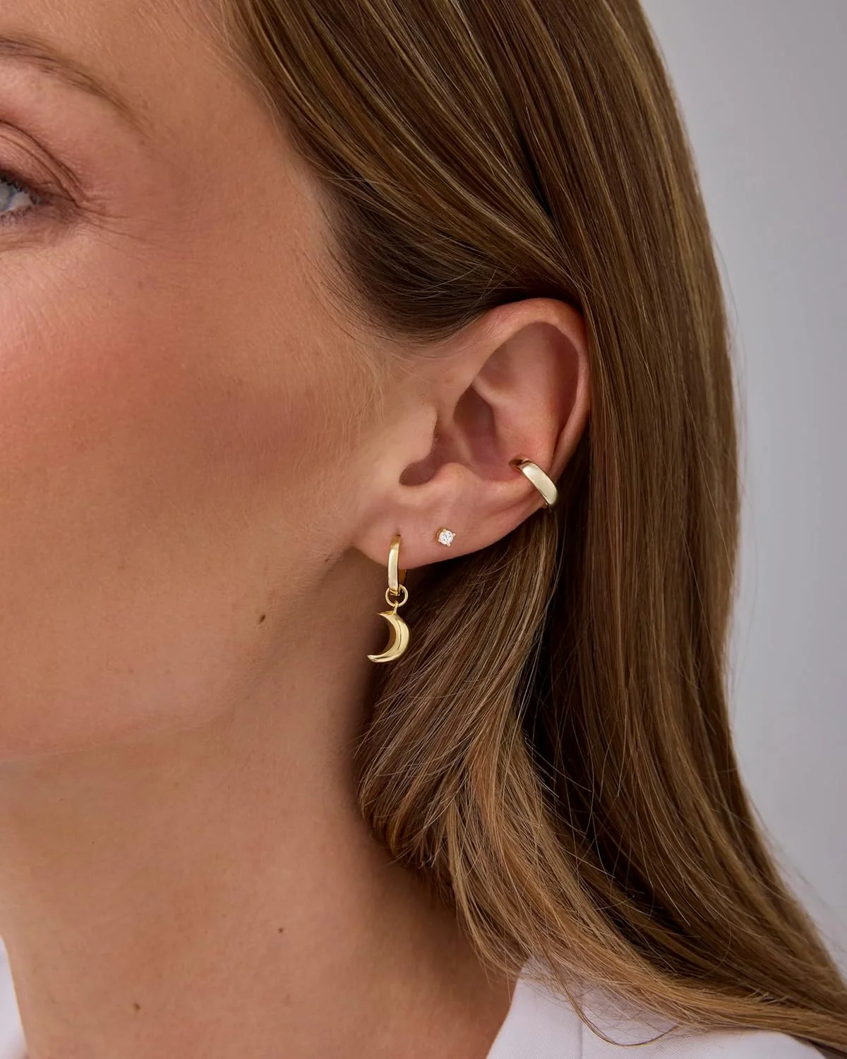 گوشواره های حلقه ای آویز ماه هلالی با روکش طلای 14 عیار PAVOI برای زنان | گوشواره های حلقه ای آویز مد روز گوشواره های حلقه ای آویز ماه هلالی با روکش طلای 14 عیار PAVOI برای زنان | گوشواره های حلقه ای آویز مد روز