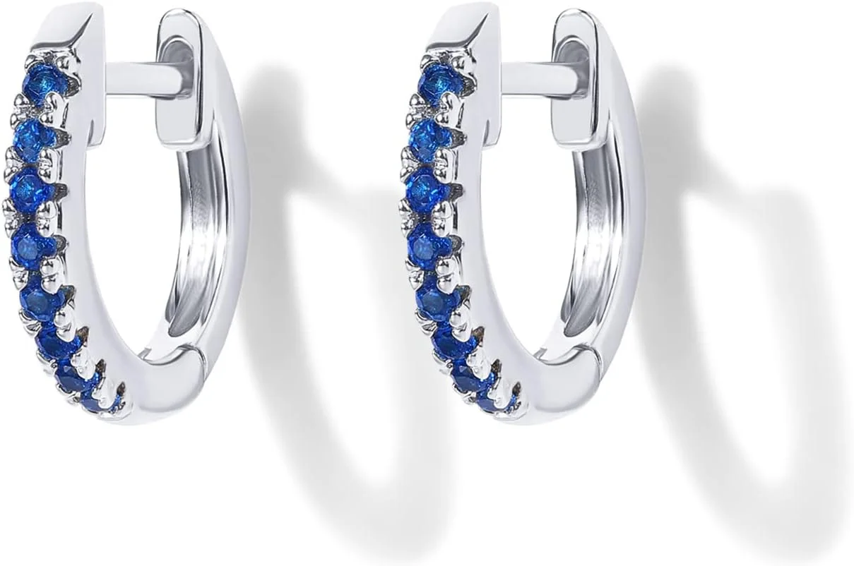 گوشواره های حلقه ای پاوی نگین دار با روکش طلای 14 عیار | گوشواره های حلقه ای زنانه نگین زیرکونیا | سنگ های سبز، گارنت، آبی اسپینل، مشکی، چند رنگ گوشواره های حلقه ای پاوی نگین دار با روکش طلای 14 عیار | گوشواره های حلقه ای زنانه نگین زیرکونیا | سنگ های سبز، گارنت، آبی اسپینل، مشکی، چند رنگ