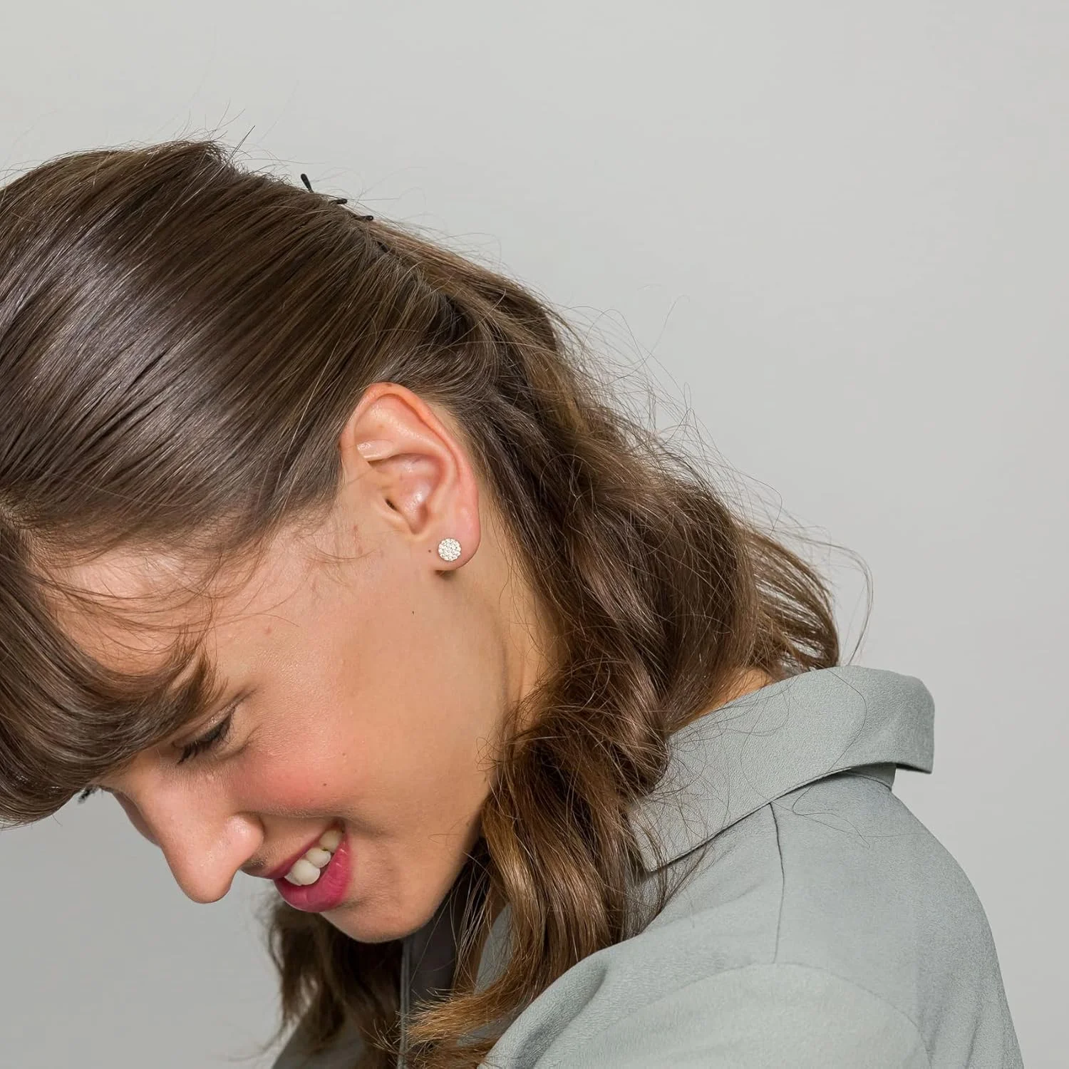 گوشواره های میخی با روکش طلای 14 عیار و پایه نقره استرلینگ PAVOI برای زنان | دیسک مینی CZ Pave | گوشواره های طلایی برای زنان گوشواره های میخی با روکش طلای 14 عیار و پایه نقره استرلینگ PAVOI برای زنان | دیسک مینی CZ Pave | گوشواره های طلایی برای زنان