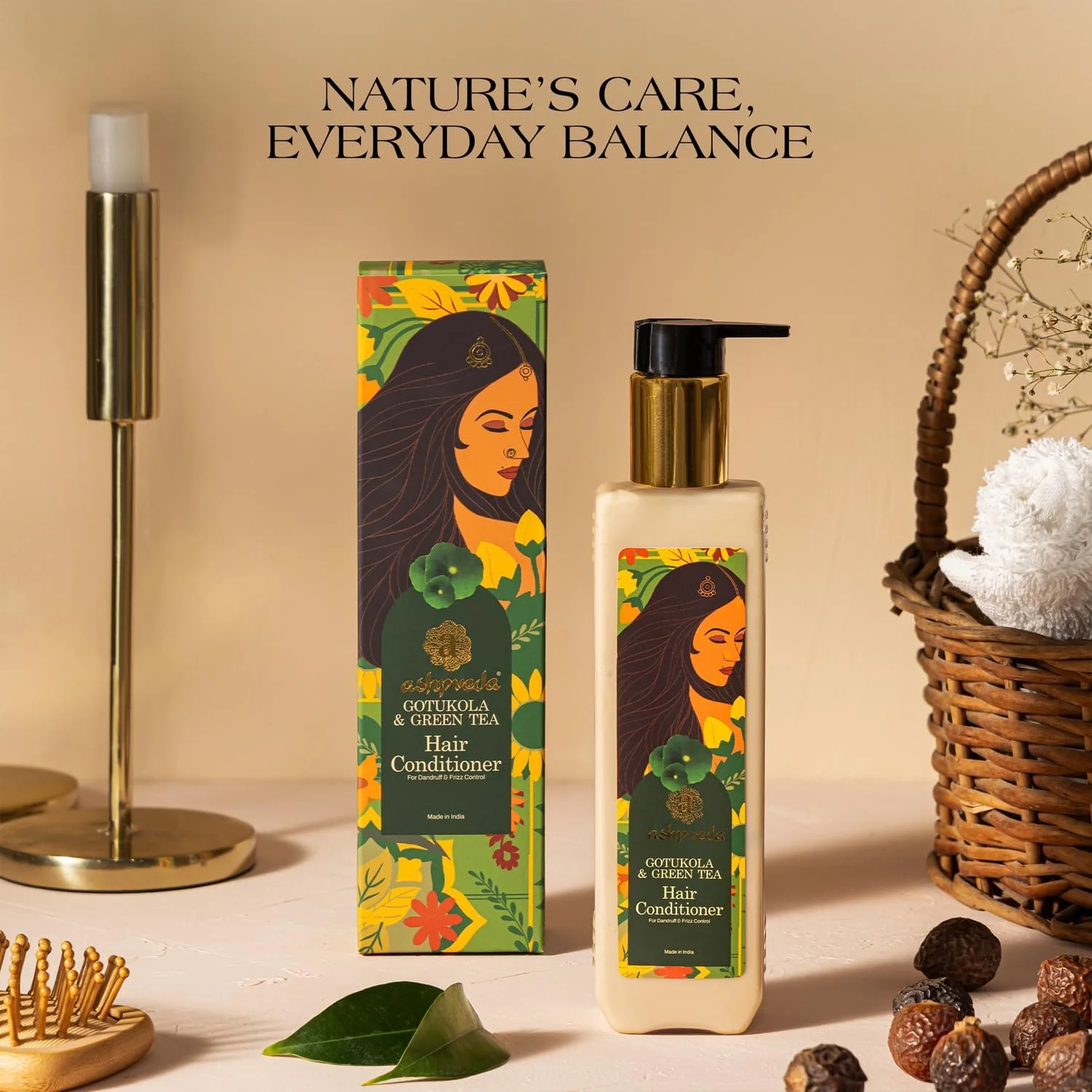 نرم کننده مو آشپودا حاوی گوتو کولا و چای سبز - فرمول مغذی و مرطوب کننده - تقویت کننده موهای سالم، ابریشمی و نرم - مواد طبیعی با آبرسانی برای زنان و مردان (100 میلی لیتر) نرم کننده مو آشپودا حاوی گوتو کولا و چای سبز - فرمول مغذی و مرطوب کننده - تقویت کننده موهای سالم، ابریشمی و نرم - مواد طبیعی با آبرسانی برای زنان و مردان (100 میلی لیتر)
