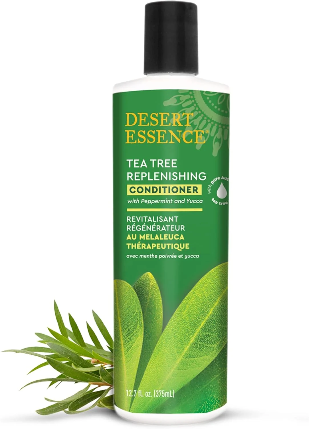 نرم کننده مو درخت چای Desert Essence - حجم 381 میلی لیتر نرم کننده مو درخت چای Desert Essence - حجم 381 میلی لیتر