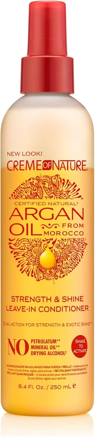 کرم نرم کننده مو حاوی روغن آرگان کرم آف نیچر، تقویت کننده و درخشان کننده، 250 میلی لیتر کرم نرم کننده مو حاوی روغن آرگان کرم آف نیچر، تقویت کننده و درخشان کننده، 250 میلی لیتر