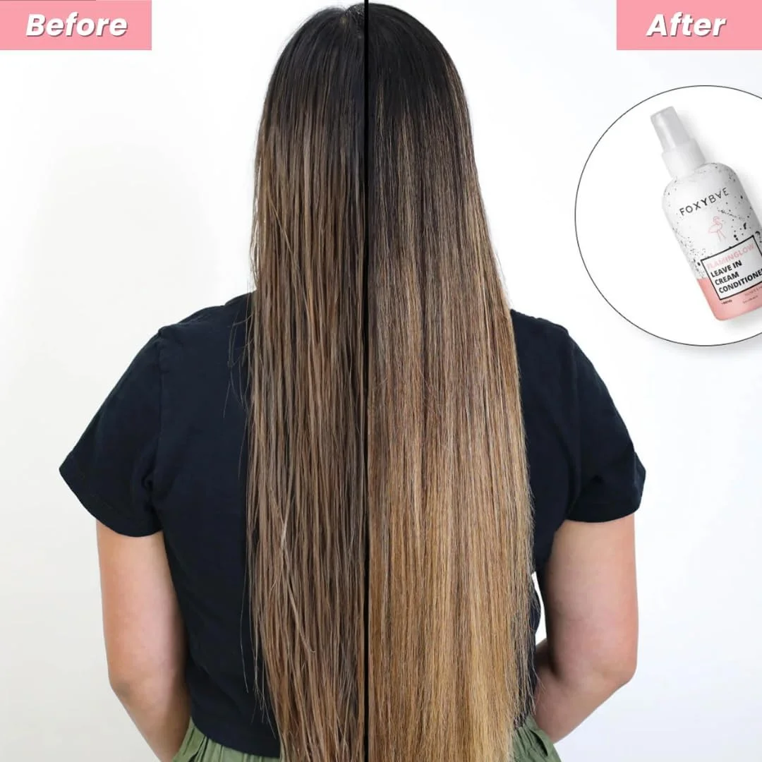 کرم نرم کننده مو فاکسی بی Flaminglow - اسپری نرم کننده باز کننده گره مو با کراتین و بیوتین برای تقویت رشد مو، موهای فر، موهای رنگ شده - درمان ضد وز و حالت دهنده مو - 236 میلی لیتر کرم نرم کننده مو فاکسی بی Flaminglow - اسپری نرم کننده باز کننده گره مو با کراتین و بیوتین برای تقویت رشد مو، موهای فر، موهای رنگ شده - درمان ضد وز و حالت دهنده مو - 236 میلی لیتر