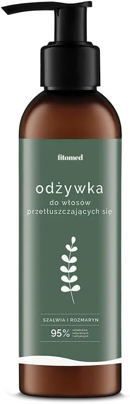 نرم کننده موی چرب فیتومد حاوی عصاره مریم گلی و رزماری 200 میلی لیتر - نرم کننده آبرسان و صاف کننده مو نرم کننده موی چرب فیتومد حاوی عصاره مریم گلی و رزماری 200 میلی لیتر - نرم کننده آبرسان و صاف کننده مو