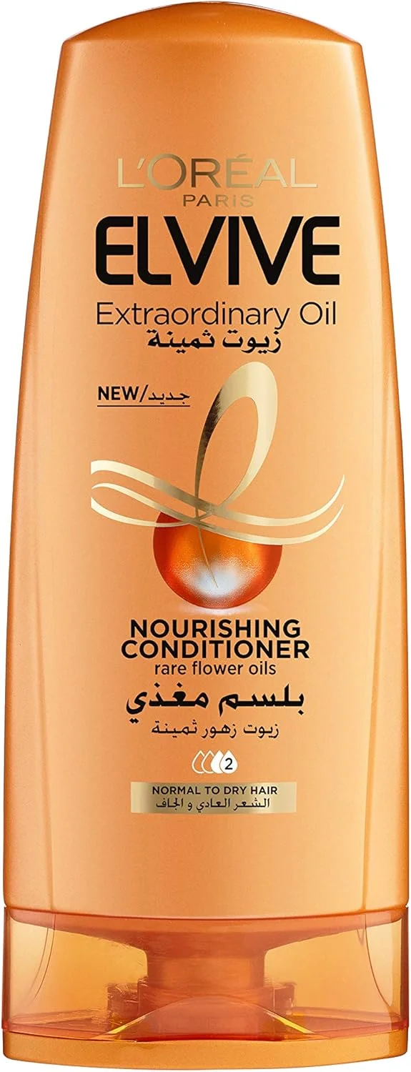 نرم کننده موهای معمولی تا خشک Elvive Oil حجم 400 میلی لیتر نرم کننده موهای معمولی تا خشک Elvive Oil حجم 400 میلی لیتر