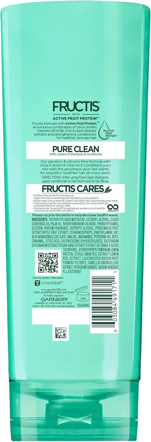 گارنیه (350 میلی لیتر، Pure Clean) - نرم کننده مو Fructis Pure Clean، 350 میلی لیتر گارنیه (350 میلی لیتر، Pure Clean) - نرم کننده مو Fructis Pure Clean، 350 میلی لیتر