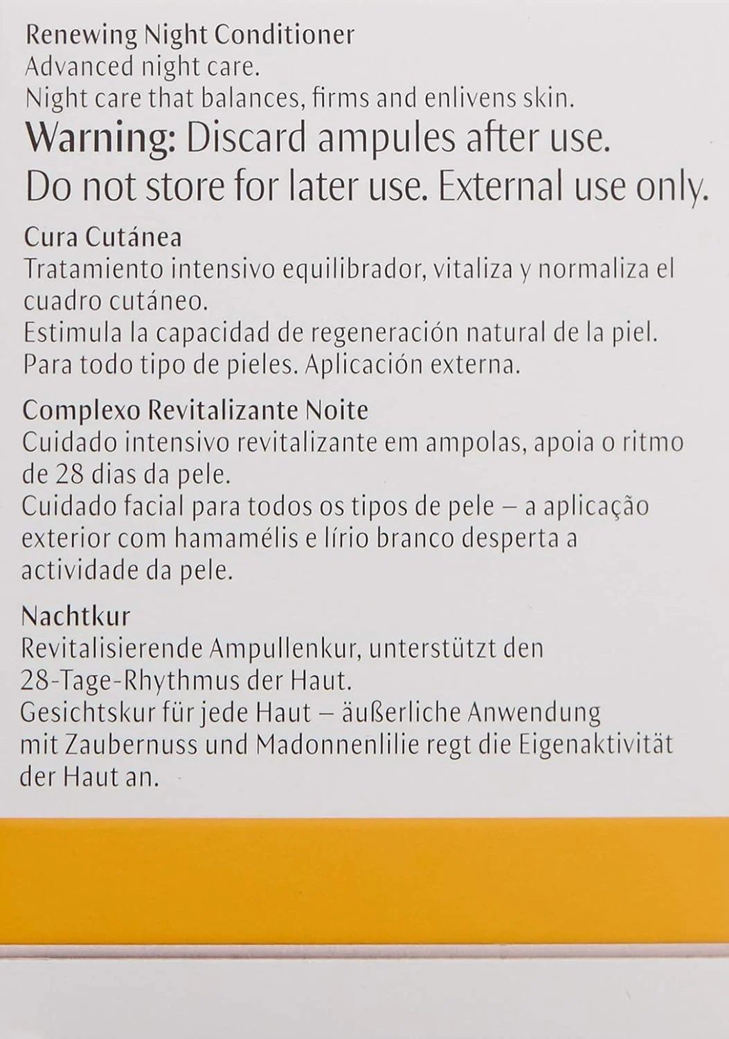 نرم کننده شب بازسازی کننده پوست دکتر هاوشکا، 30 عدد