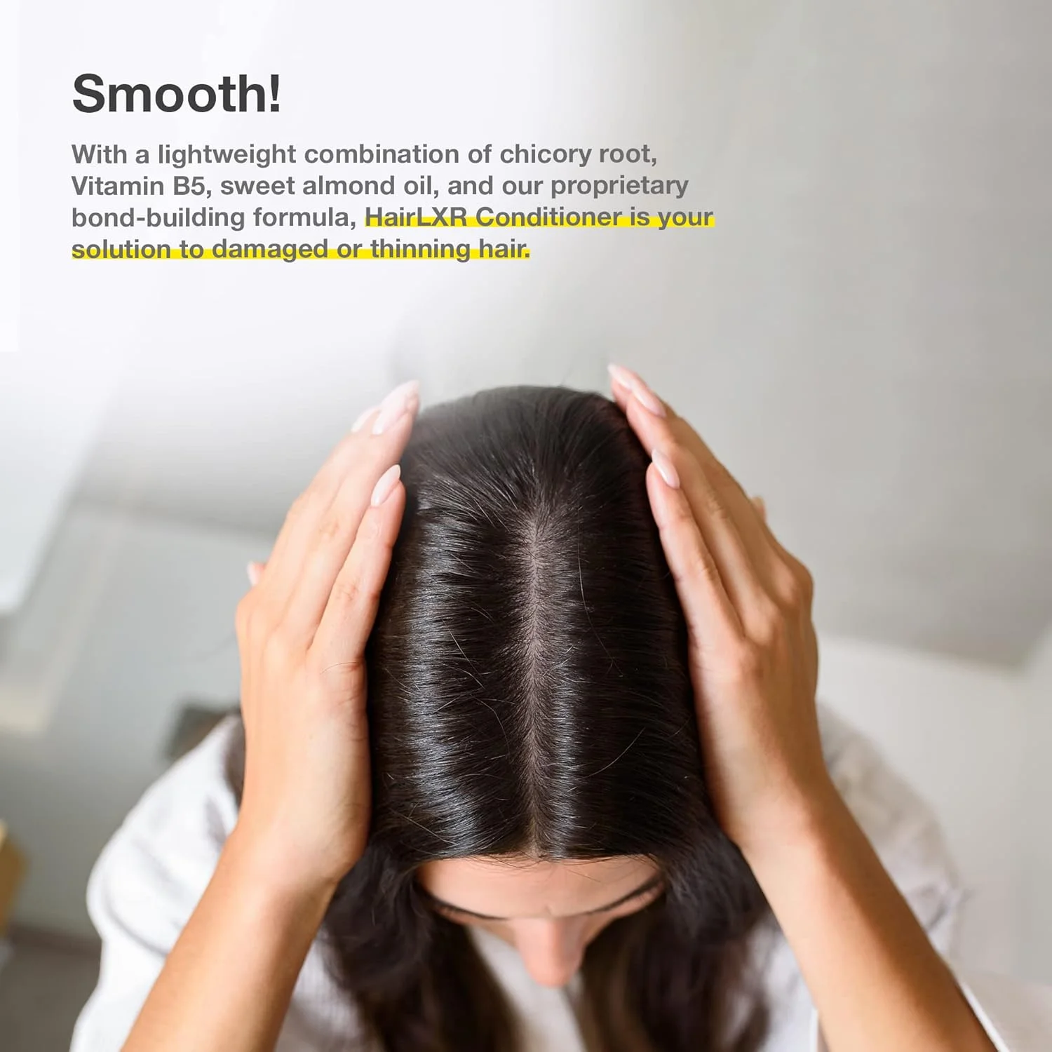 نرم کننده مو HairLXR برای رشد مجدد مو: احیای موهای آسیب دیده - کاهش شکستگی و به حداقل رساندن ریزش - مواد مشتق شده طبیعی برای مرطوب سازی - مراقبت از مو برای موهای چرب و نازک