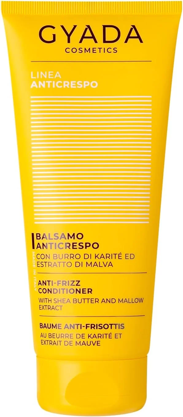 نرم کننده مو وز دار جیادا کازمتیکس، مناسب برای موهای خشک، وز یا آسیب دیده، قدرت بازکنندگی گره بالا، موها را نرم و ابریشمی می کند، بر پایه کره شی، 200 میلی لیتر