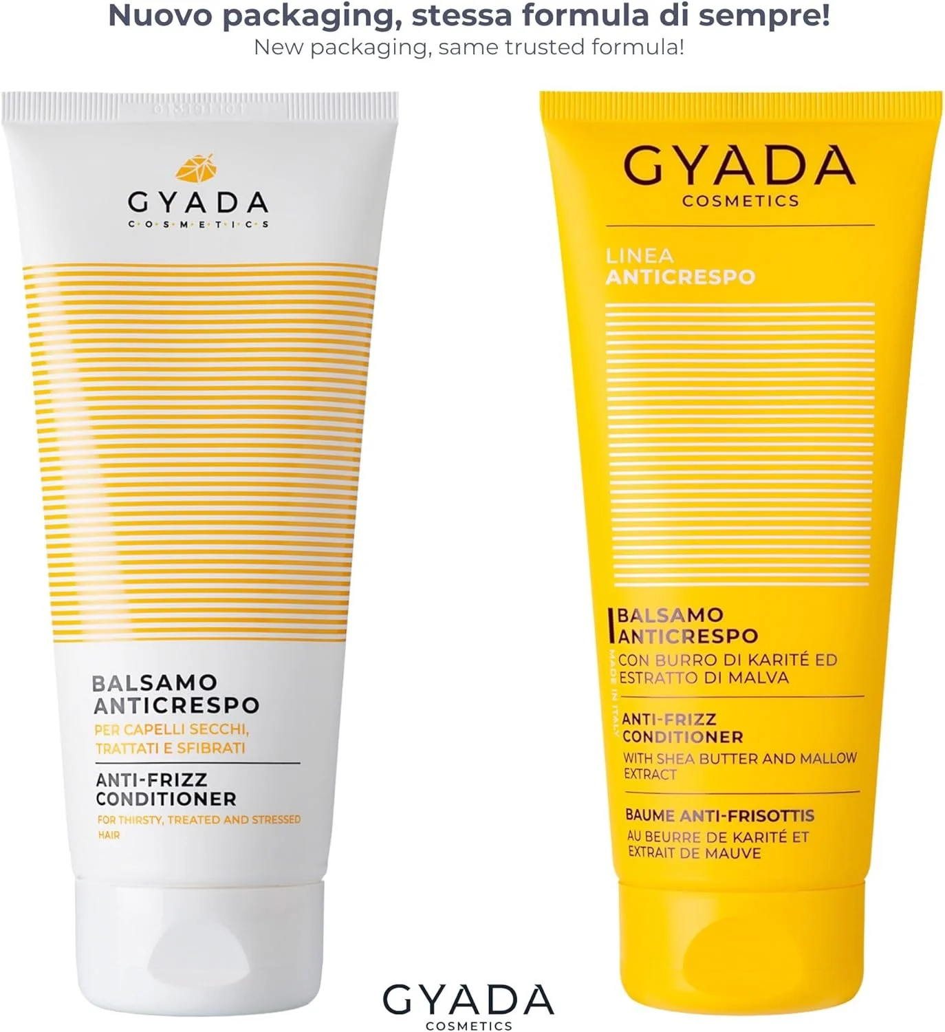 نرم کننده مو وز دار جیادا کازمتیکس، مناسب برای موهای خشک، وز یا آسیب دیده، قدرت بازکنندگی گره بالا، موها را نرم و ابریشمی می کند، بر پایه کره شی، 200 میلی لیتر