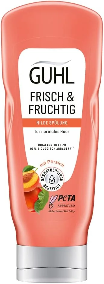 نرم کننده ملایم موی سر گوهل مدل فرش اند فروتی – حجم: 200 میلی لیتر – نوع مو: معمولی