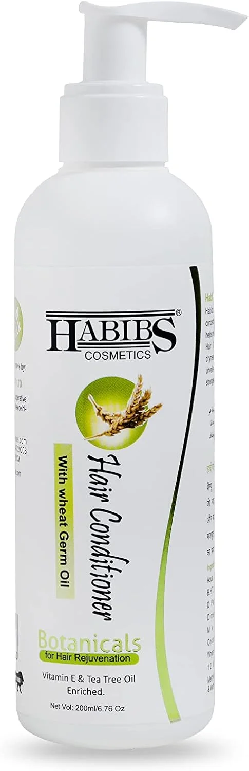 نرم کننده مو بدون عطر حاوی جوانه گندم هبیبز، مناسب موهای چرب، 1 عدد