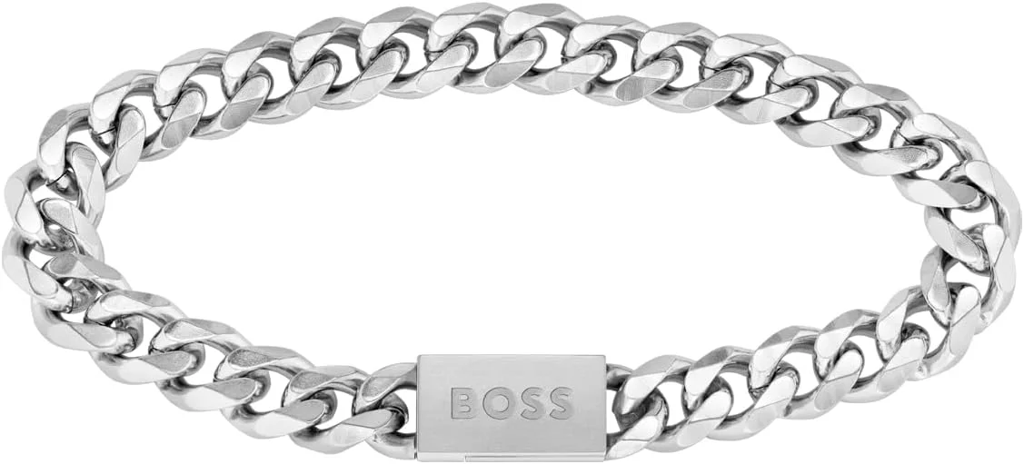 دستبند زنجیری مردانه BOSS Jewelry، مجموعه CHAIN LINK، موجود در دو سایز