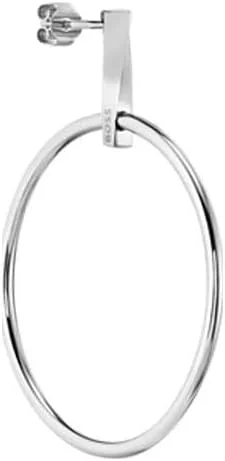 زیورآلات هوگو باس گوشواره حلقه ای استیل زنانه - 1580233 زیورآلات هوگو باس گوشواره حلقه ای استیل زنانه - 1580233