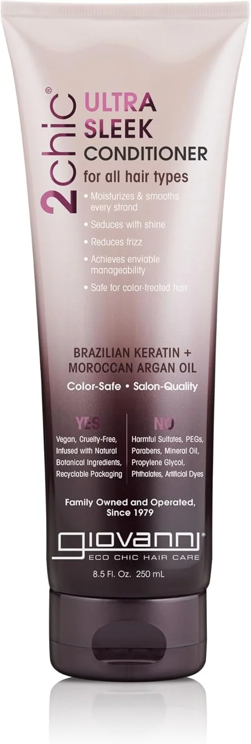 نرم کننده فوق العاده صاف کننده مو جیووانی تو چیک، 250 میلی لیتر