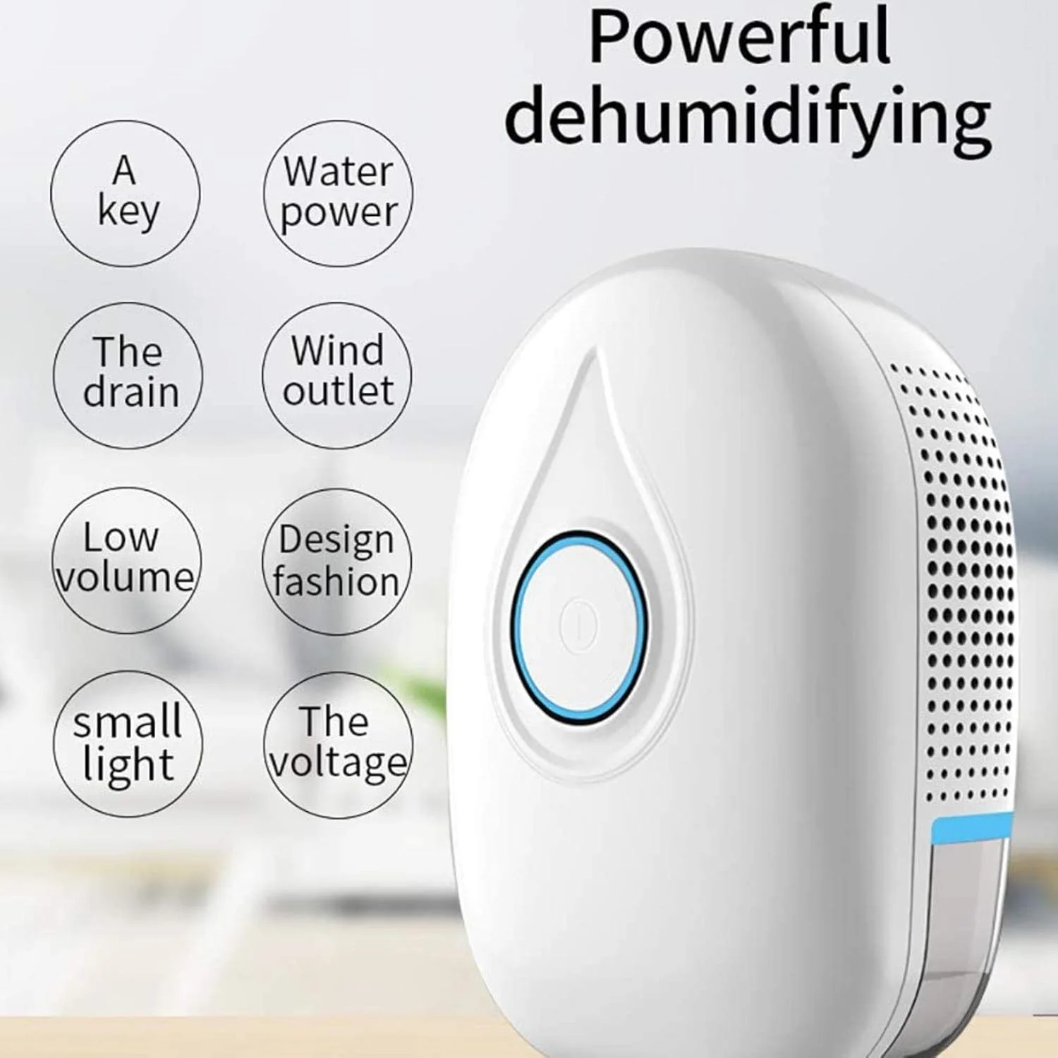 رطوبت گیر کوچک 800 میلی لیتری AADECOR، خشک کن نیمه هادی خانگی، تخلیه اتوماتیک لوله آب خارجی، مناسب برای اتاق خواب، حمام، آشپزخانه برای از بین بردن رطوبت و کپک، آبی رطوبت گیر کوچک 800 میلی لیتری AADECOR، خشک کن نیمه هادی خانگی، تخلیه اتوماتیک لوله آب خارجی، مناسب برای اتاق خواب، حمام، آشپزخانه برای از بین بردن رطوبت و کپک، آبی