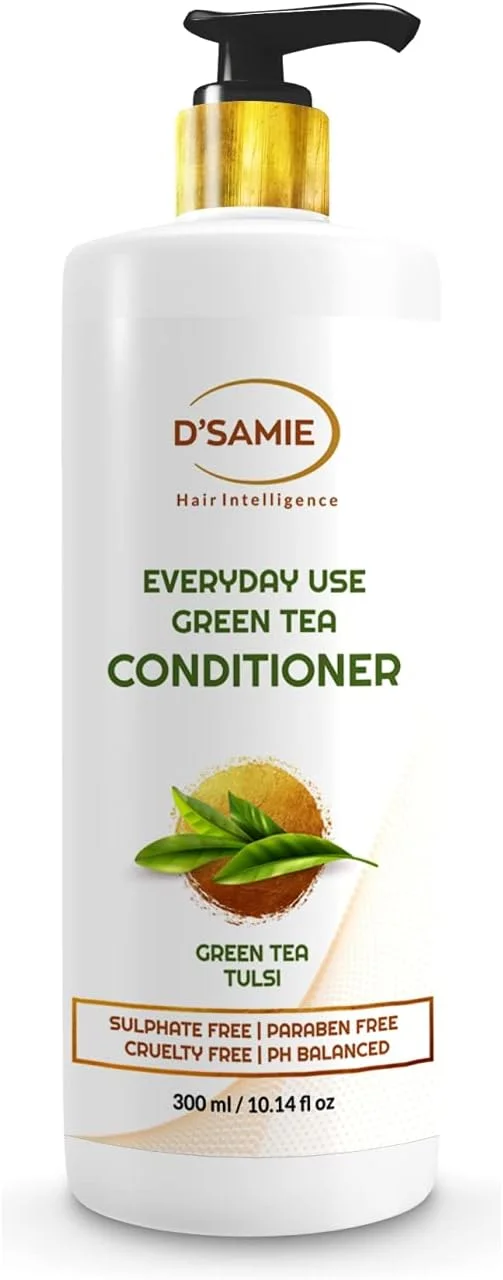 کرم نرم کننده چای سبز و فیس واش لایه بردار D'Samie با عصاره گیلاس و توت فرنگی | بدون سولفات، پارابن، تست حیوانی و وگان (بسته 2 عددی)