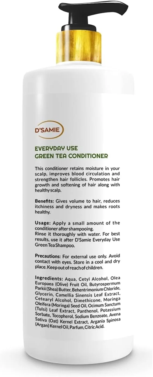 کرم نرم کننده چای سبز و فیس واش لایه بردار D'Samie با عصاره گیلاس و توت فرنگی | بدون سولفات، پارابن، تست حیوانی و وگان (بسته 2 عددی)