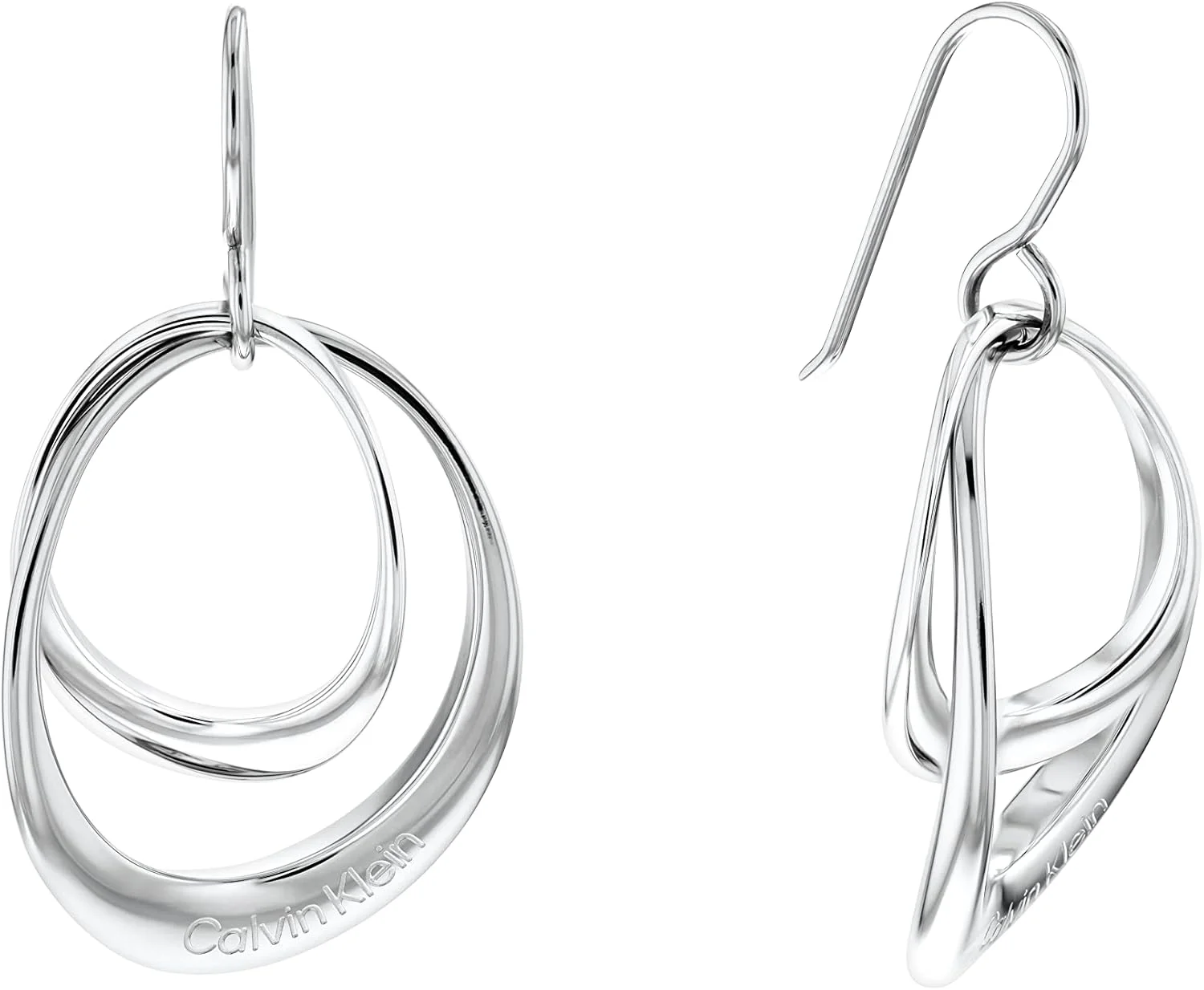 گوشواره زنانه کالوین کلاین مدل Fishy، رنگ: نقره ای (مدل: 35000004)