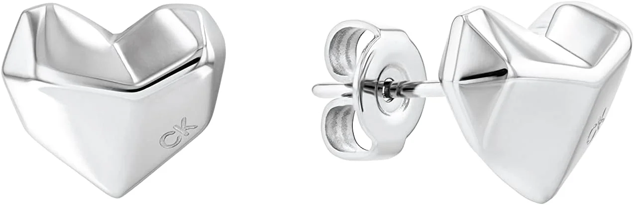 گوشواره میخی زنانه کالوین کلاین، رنگ: نقره ای (مدل: 35000041)