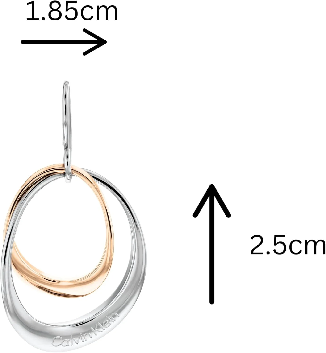 جواهرات زنانه کالوین کلاین طرح WARPED FAMILY