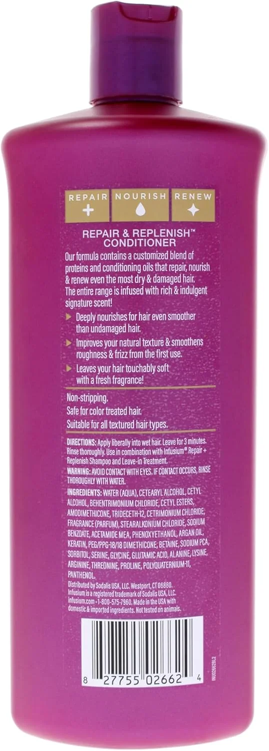 نرم کننده مرطوب کننده و احیا کننده اینفوزیوم، بطری بزرگ 1 لیتری نرم کننده مرطوب کننده و احیا کننده اینفوزیوم، بطری بزرگ 1 لیتری