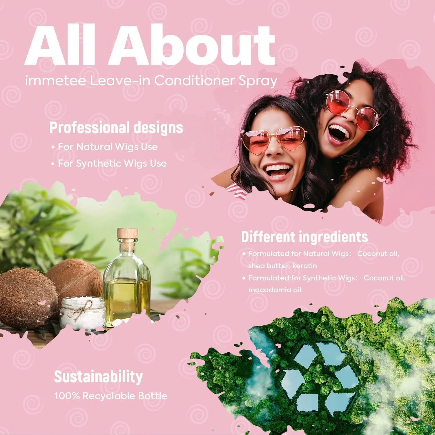 نرم کننده مو بدون نیاز به آبکشی KASTWAVE، اسپری نرم کننده کراتینه مو، باز کننده گره و شانه پذیری آسان، افزایش لطافت، درخشندگی و طراوت، جلوگیری از خشکی، بدون سولفات برای انواع مو نرم کننده مو بدون نیاز به آبکشی KASTWAVE، اسپری نرم کننده کراتینه مو، باز کننده گره و شانه پذیری آسان، افزایش لطافت، درخشندگی و طراوت، جلوگیری از خشکی، بدون سولفات برای انواع مو