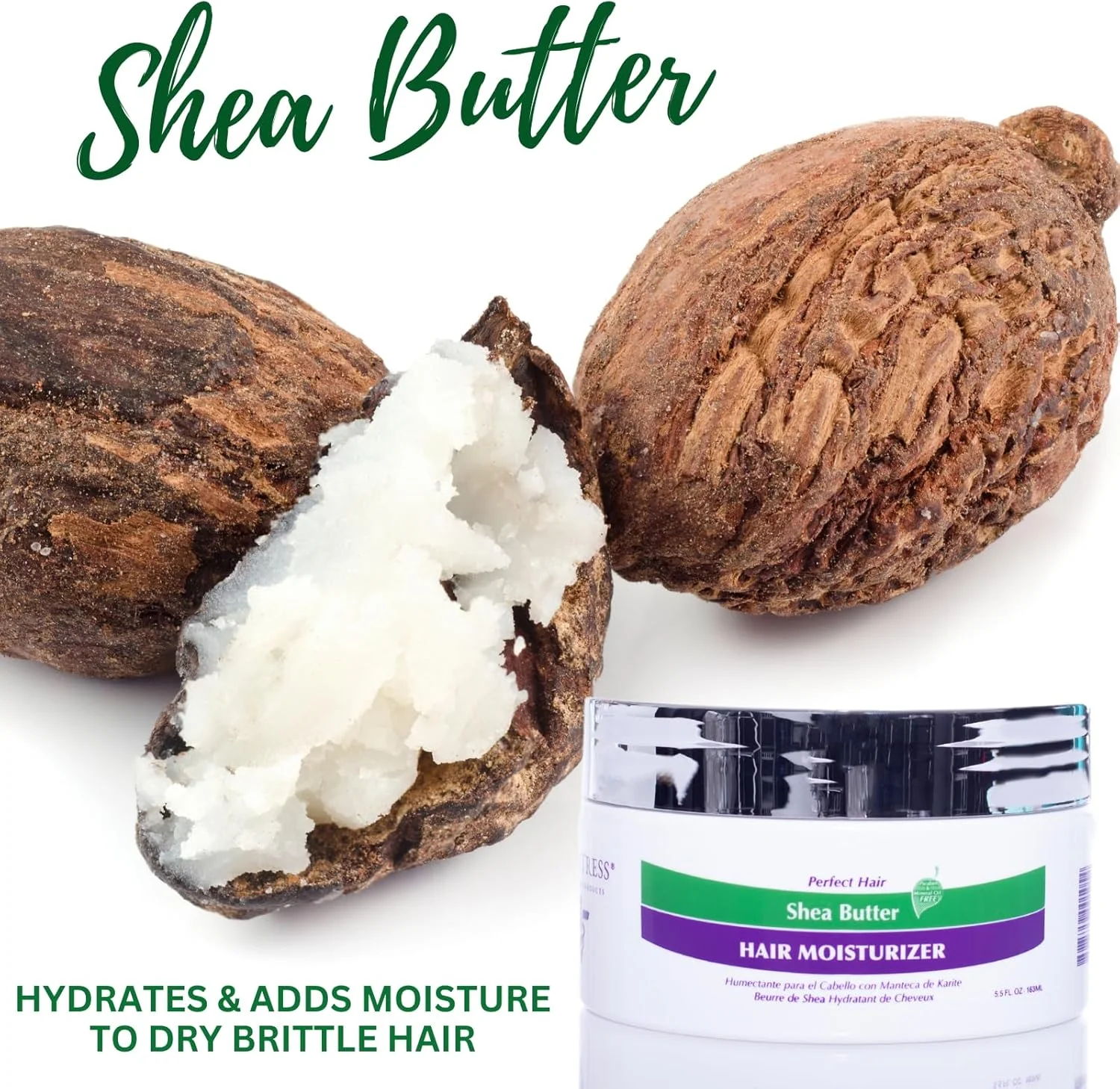 مرطوب کننده مو حاوی شی باتر نوریترس، حجم 163 میلی لیتر مرطوب کننده مو حاوی شی باتر نوریترس، حجم 163 میلی لیتر