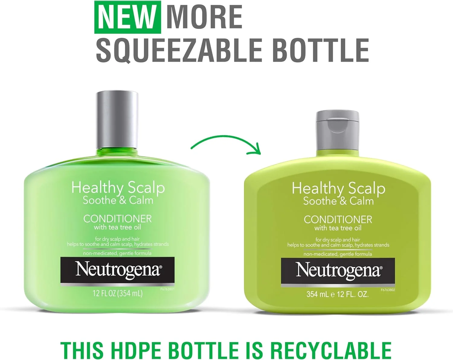 نرم کننده سر و موی سر نوتریژنا، تسکین دهنده و آرامش بخش، حاوی روغن درخت چای، متعادل کننده PH، فاقد پارابن و فتالات، مناسب برای موهای رنگ شده، 355 میلی لیتر