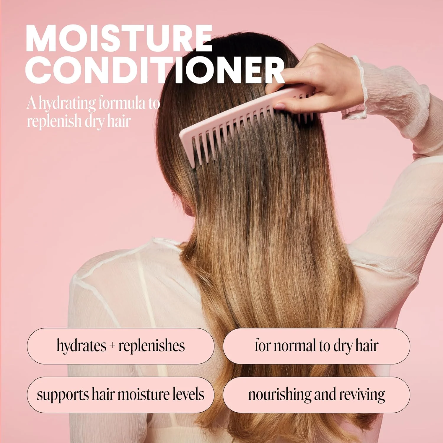 نرم کننده موی سر ماندی هیرکر مدل Moisture حجم 800 میلی لیتر | بدون تست حیوانی، فاقد SLS و پارابن | تست شده توسط متخصصین پوست | مناسب برای موهای خشک، زبر و فر، حاوی روغن نارگیل برای آبرسانی مو نرم کننده موی سر ماندی هیرکر مدل Moisture حجم 800 میلی لیتر | بدون تست حیوانی، فاقد SLS و پارابن | تست شده توسط متخصصین پوست | مناسب برای موهای خشک، زبر و فر، حاوی روغن نارگیل برای آبرسانی مو