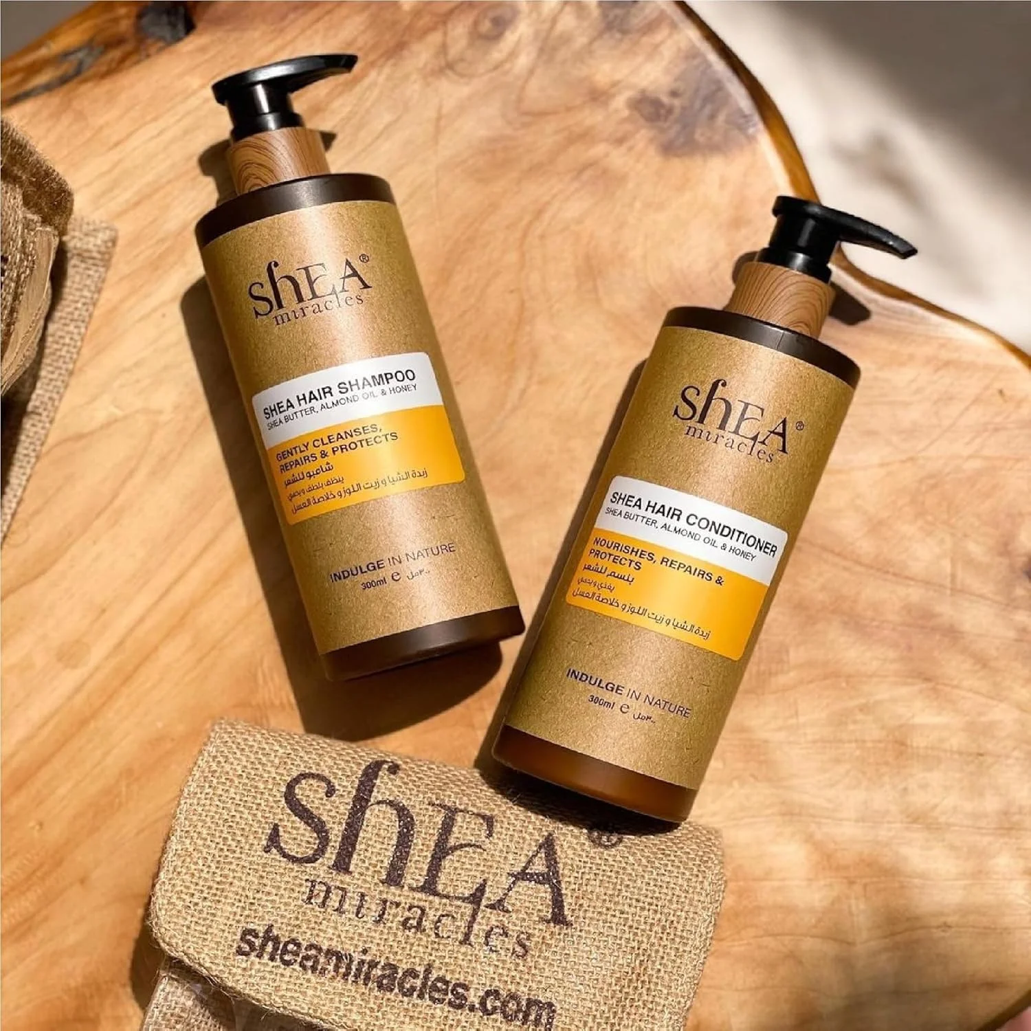 نرم کننده مو شی معجزه حاوی شی باتر، روغن بادام و عسل، ایده آل برای موخوره و شکنندگی، 1000 میلی لیتر نرم کننده مو شی معجزه حاوی شی باتر، روغن بادام و عسل، ایده آل برای موخوره و شکنندگی، 1000 میلی لیتر