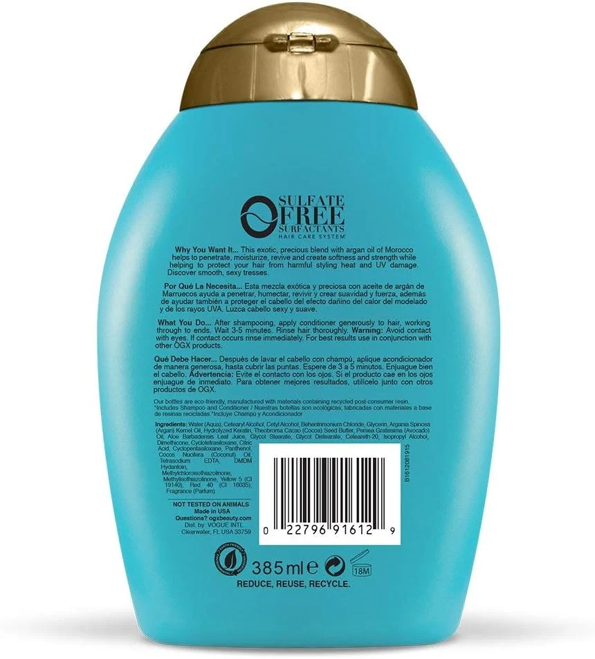 نرم کننده موی روغن آرگان OGX Hydrate & Repair با قدرت ترمیم کنندگی و آبرسانی فوق العاده نرم کننده موی روغن آرگان OGX Hydrate & Repair با قدرت ترمیم کنندگی و آبرسانی فوق العاده