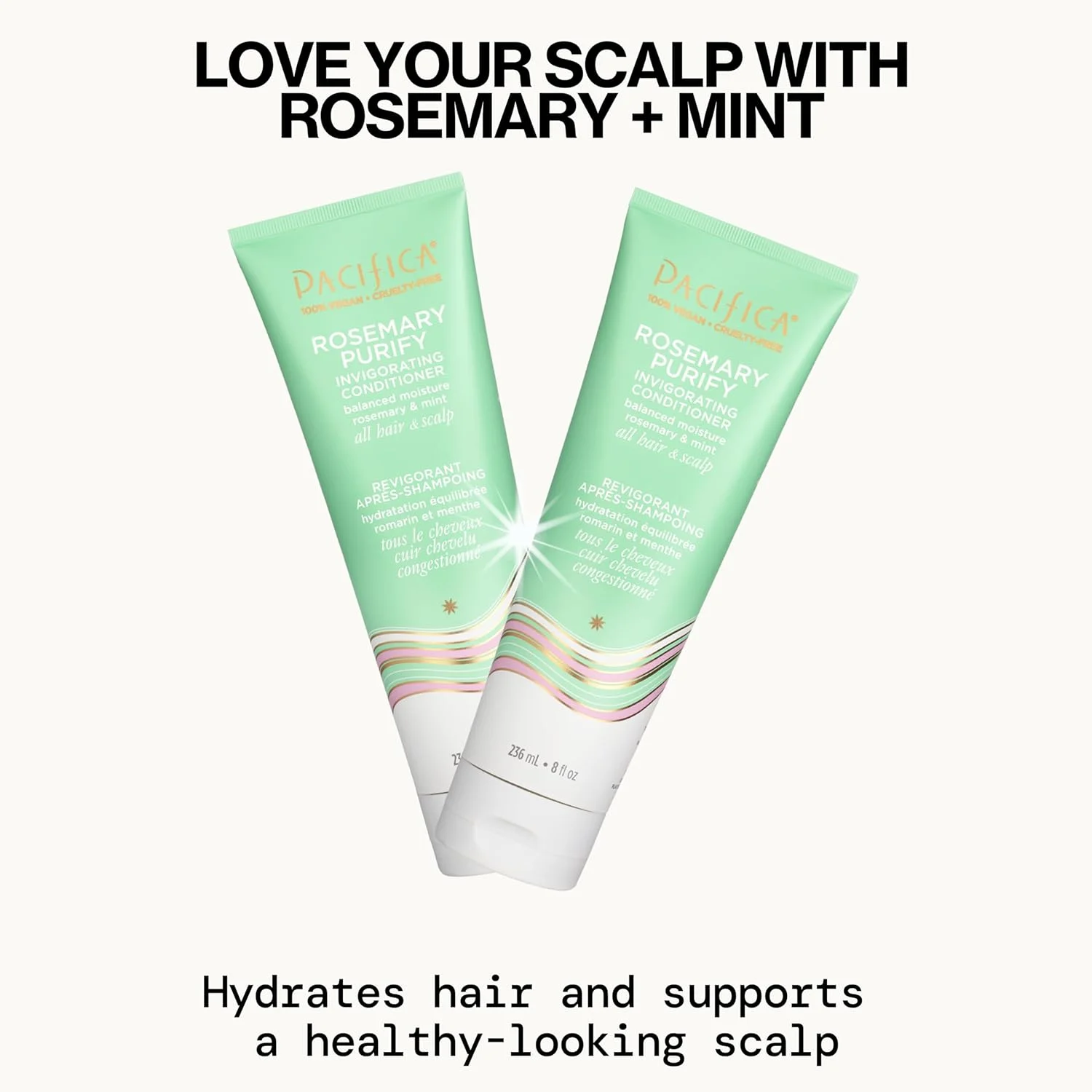 نرم کننده پاک کننده رزماری پاسیفیکا - 240 میلی لیتر