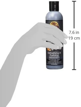 نرم کننده مو زغالی بدون نیاز به آبکشی اوکی، سم زدا و پاک کننده، 236 میلی لیتر