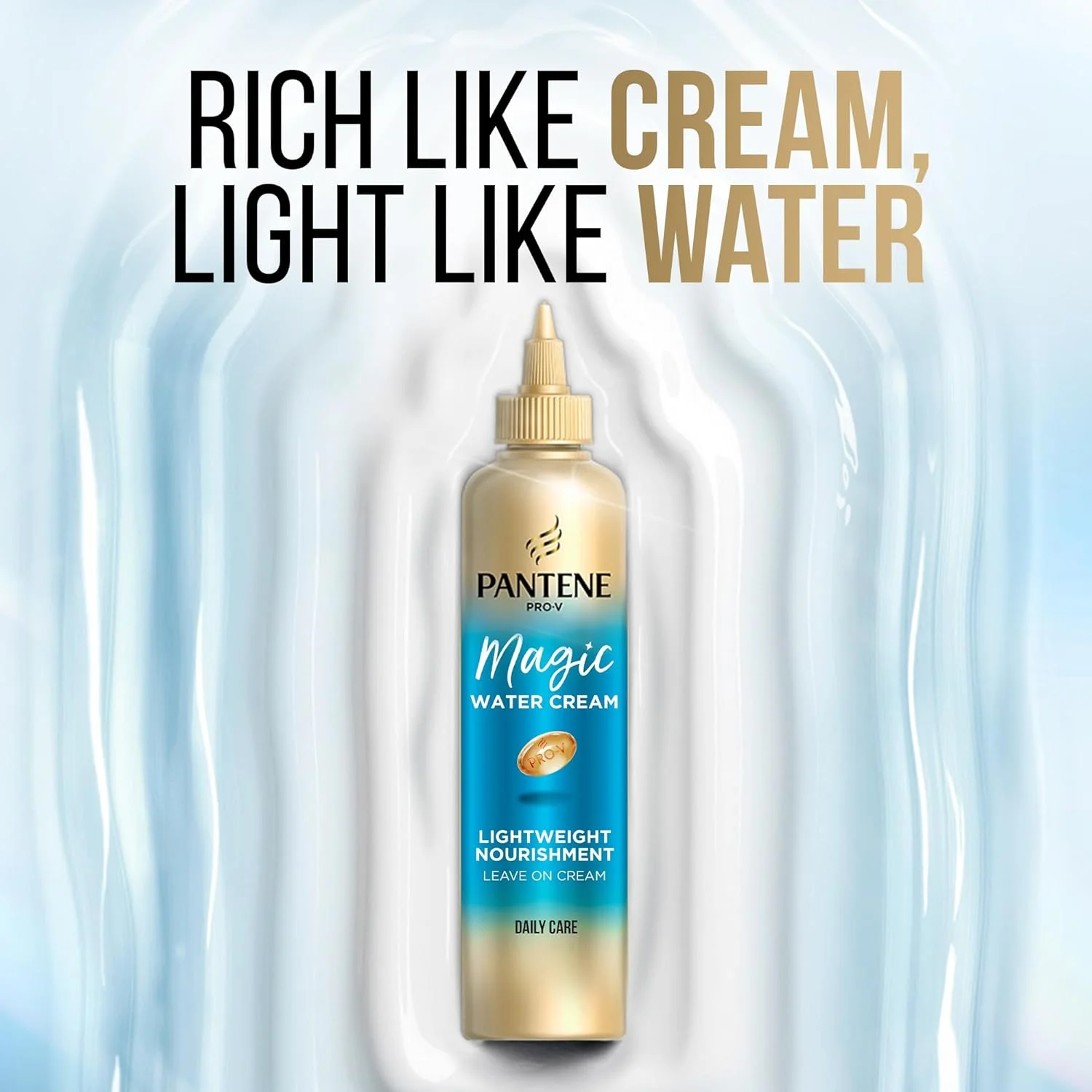 نرم کننده موی بدون آبکشی پنتن پرو-وی Daily Care، مجیک واتر سبک، برای تغذیه بدون سنگینی، 270 میلی لیتر نرم کننده موی بدون آبکشی پنتن پرو-وی Daily Care، مجیک واتر سبک، برای تغذیه بدون سنگینی، 270 میلی لیتر