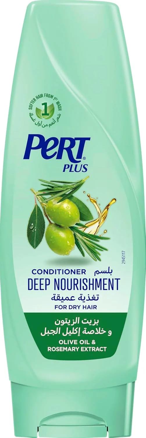 نرم کننده موهای خشک پرتی پلاس با روغن زیتون و عصاره رزماری، 360 میلی لیتر