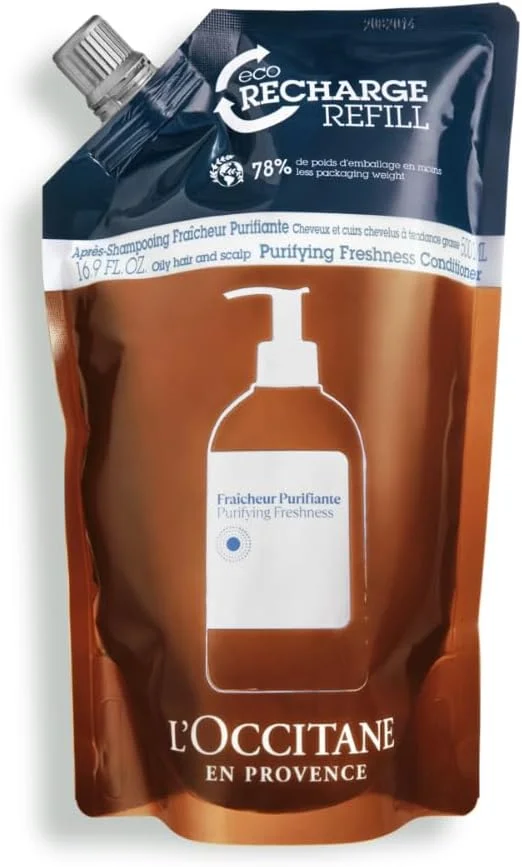 نرم کننده طراوت بخش و پاک کننده مو، حجم 500 میلی لیتر - بسته دوباره پر کردنی نرم کننده طراوت بخش و پاک کننده مو، حجم 500 میلی لیتر - بسته دوباره پر کردنی