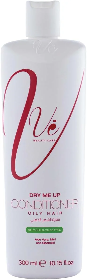 نرم کننده موهای چرب وی بیوتی کر مدل Dry Me Up حجم 300 میلی لیتر - حاوی آلوئه ورا، نعناع و بیزابولول | کنترل چربی، سم زدایی و درخشندگی | فرمول ضد چربی برای موهای شاداب، تمیز و سبک نرم کننده موهای چرب وی بیوتی کر مدل Dry Me Up حجم 300 میلی لیتر - حاوی آلوئه ورا، نعناع و بیزابولول | کنترل چربی، سم زدایی و درخشندگی | فرمول ضد چربی برای موهای شاداب، تمیز و سبک