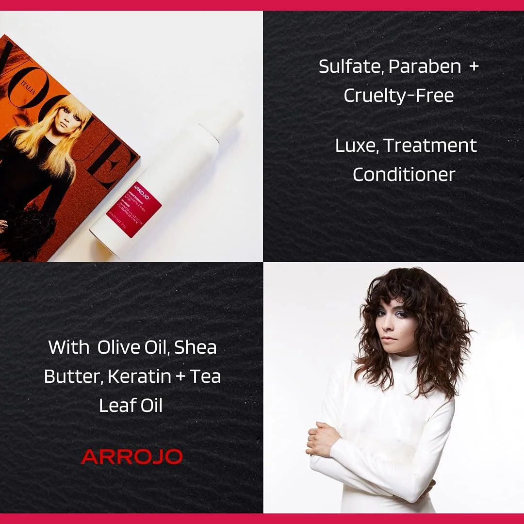 نرم کننده مو رنگ شده ARROJO Whipped Treatment – نرم کننده عمیق مو برای موهای رنگ شده، درخشندگی و براقیت را حفظ می کند - ماندگاری طولانی، نرم کننده عمیق محافظ رنگ برای موهای رنگ شده (221 میلی لیتر) نرم کننده مو رنگ شده ARROJO Whipped Treatment – نرم کننده عمیق مو برای موهای رنگ شده، درخشندگی و براقیت را حفظ می کند - ماندگاری طولانی، نرم کننده عمیق محافظ رنگ برای موهای رنگ شده (221 میلی لیتر)
