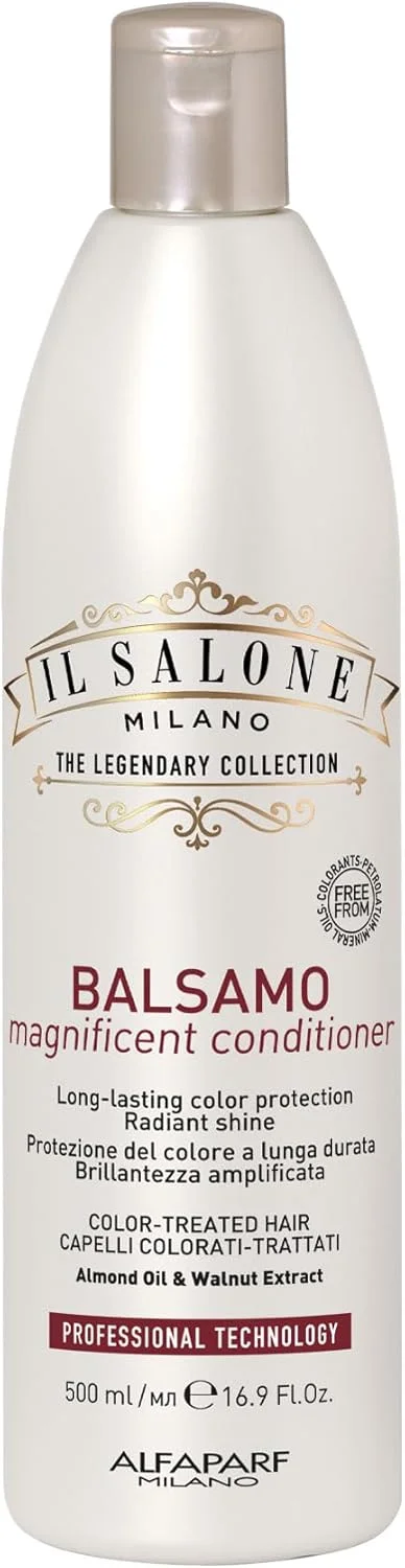 نرم کننده موهای رنگ شده و آسیب دیده Alfaparf Il Salone Milano Magnificent حجم 500 میلی لیتر نرم کننده موهای رنگ شده و آسیب دیده Alfaparf Il Salone Milano Magnificent حجم 500 میلی لیتر