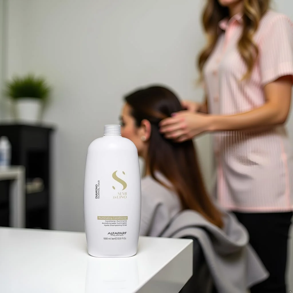 نرم کننده مو درخشان کننده الماس Alfaparf Milano Semi Di Lino - بدون سولفات - برای موهای معمولی - ایمن برای موهای رنگ شده - بدون پارابن و پارافین - کیفیت حرفه ای سالن نرم کننده مو درخشان کننده الماس Alfaparf Milano Semi Di Lino - بدون سولفات - برای موهای معمولی - ایمن برای موهای رنگ شده - بدون پارابن و پارافین - کیفیت حرفه ای سالن
