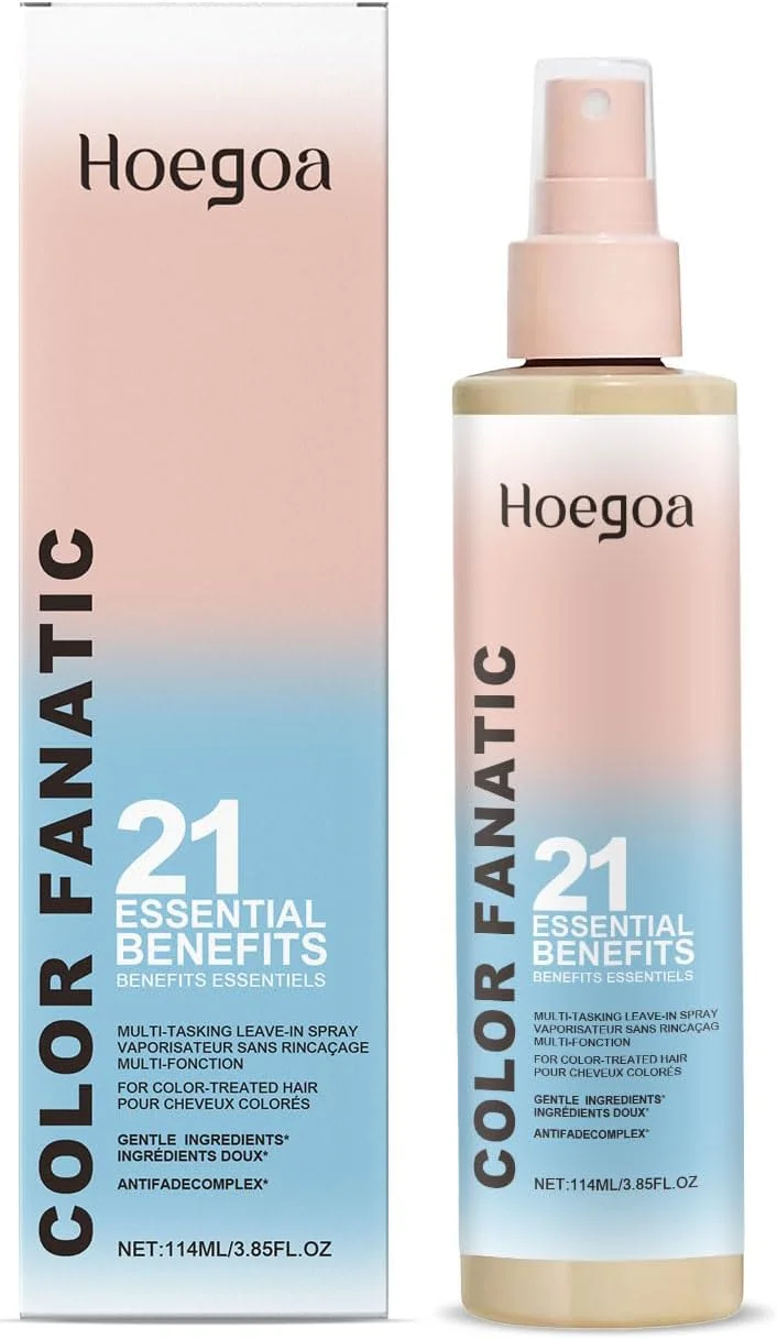 اسپری نرم کننده و محافظ رنگ مو، باز کننده گره، مغذی و محافظ موهای رنگ شده، درمان سبک اسپری نرم کننده و محافظ رنگ مو، باز کننده گره، مغذی و محافظ موهای رنگ شده، درمان سبک