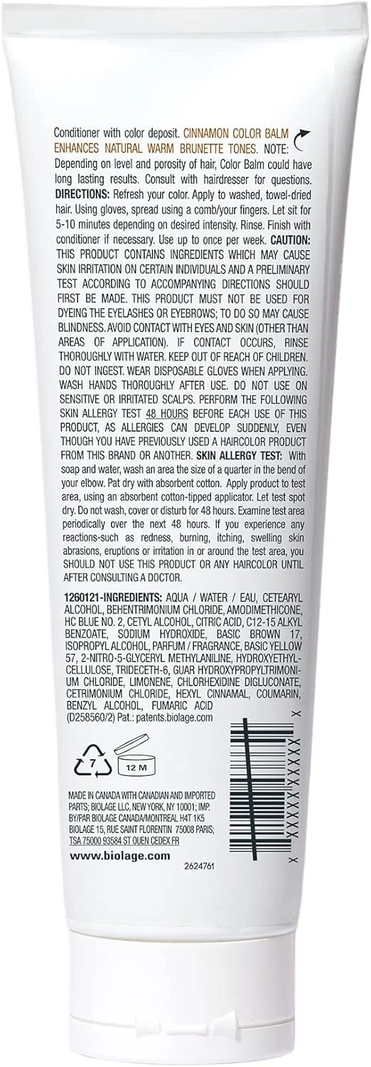 نرم کننده رنگساژ دارچین Biolage ColorBalm نرم کننده رنگساژ دارچین Biolage ColorBalm